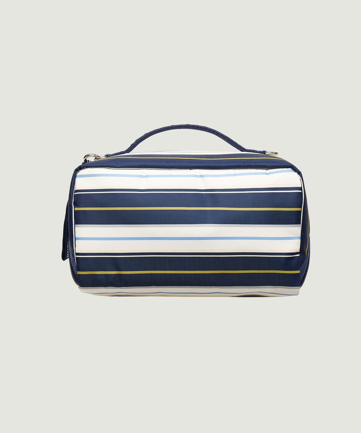 그로브(GROVE) [GROVE X LESPORTSAC] GRVR STRIPE POUCH (NAVY)