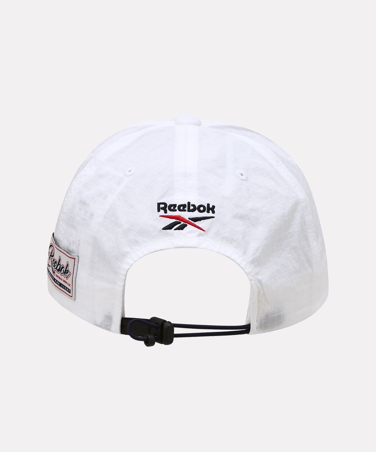 리복(REEBOK) 어센틱 로고 나일론 볼캡 - 오프 화이트