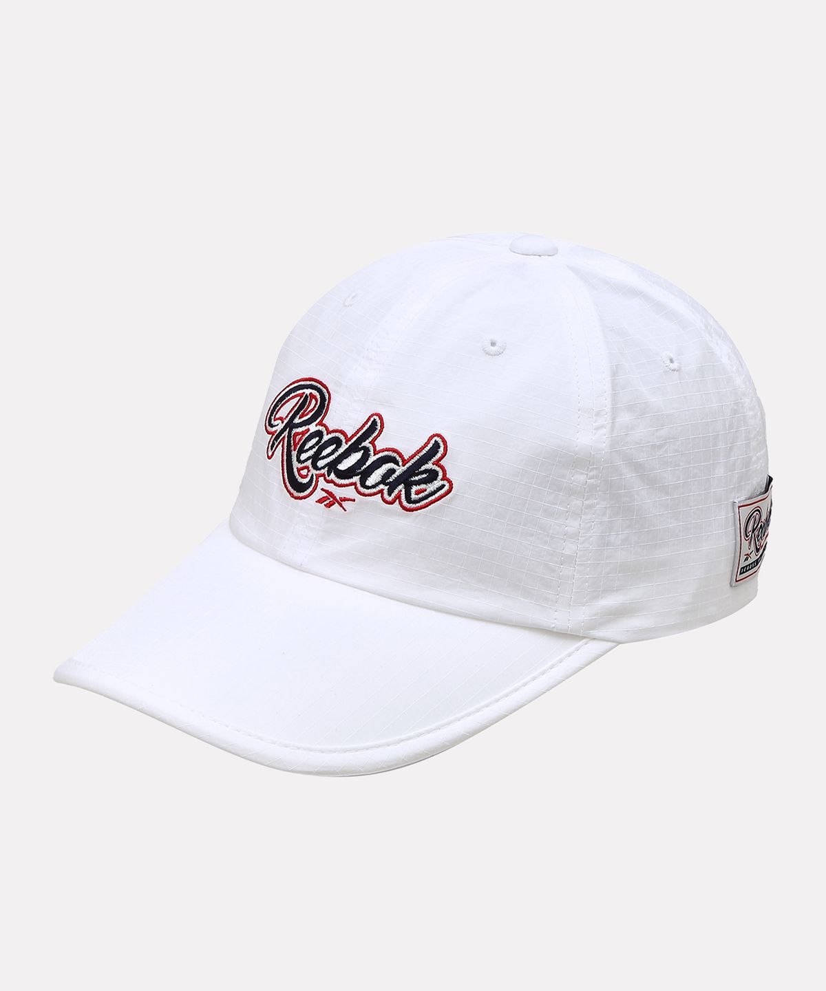 리복(REEBOK) 어센틱 로고 나일론 볼캡 - 오프 화이트