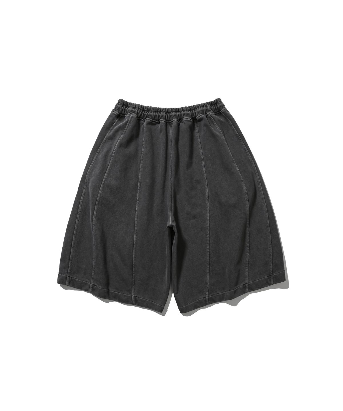앵글런(ANGLAN) Iconic Pigment Sweat Half Pants - Grey