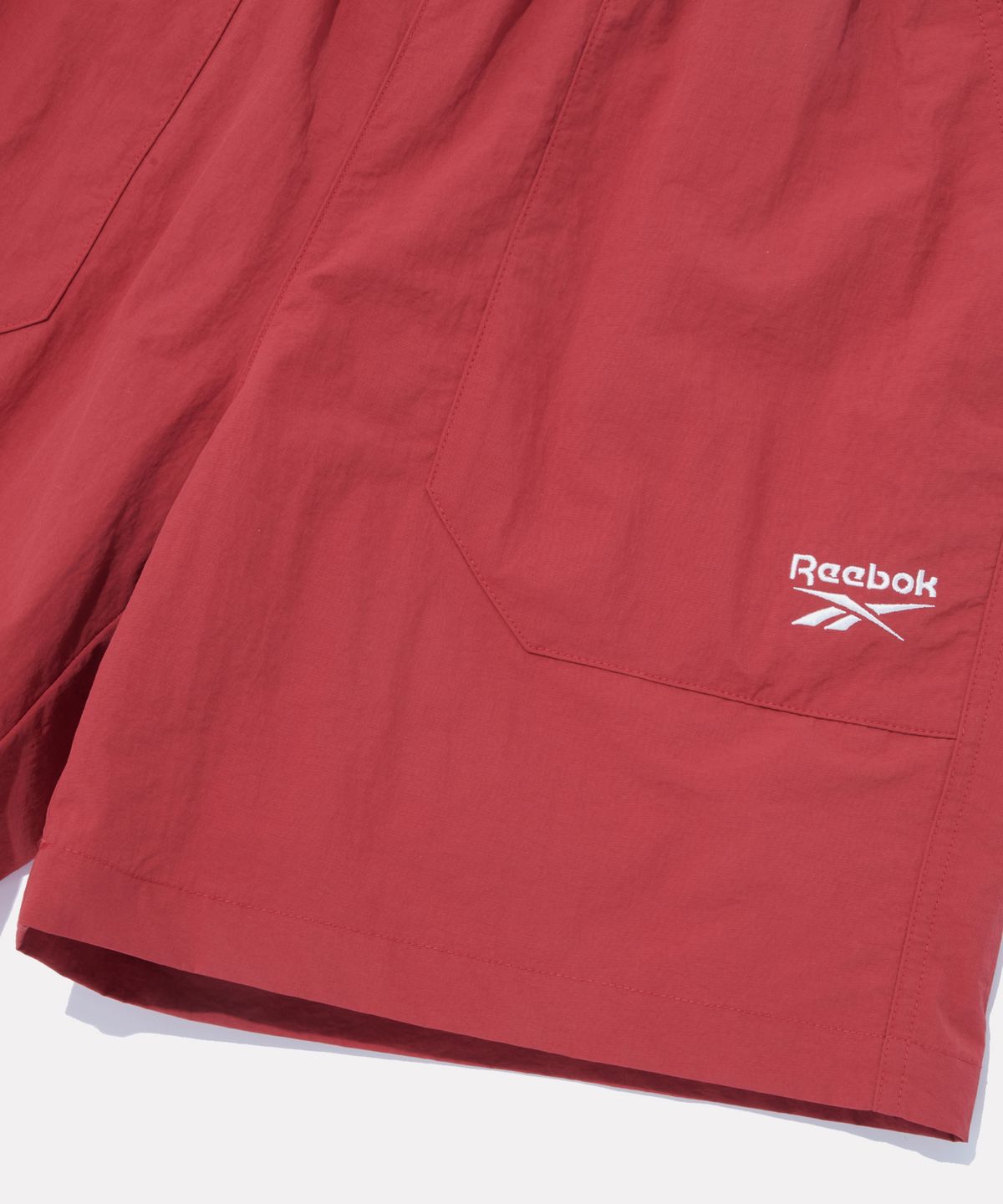 리복(REEBOK) 올라운드 4부 쇼츠 - 레드