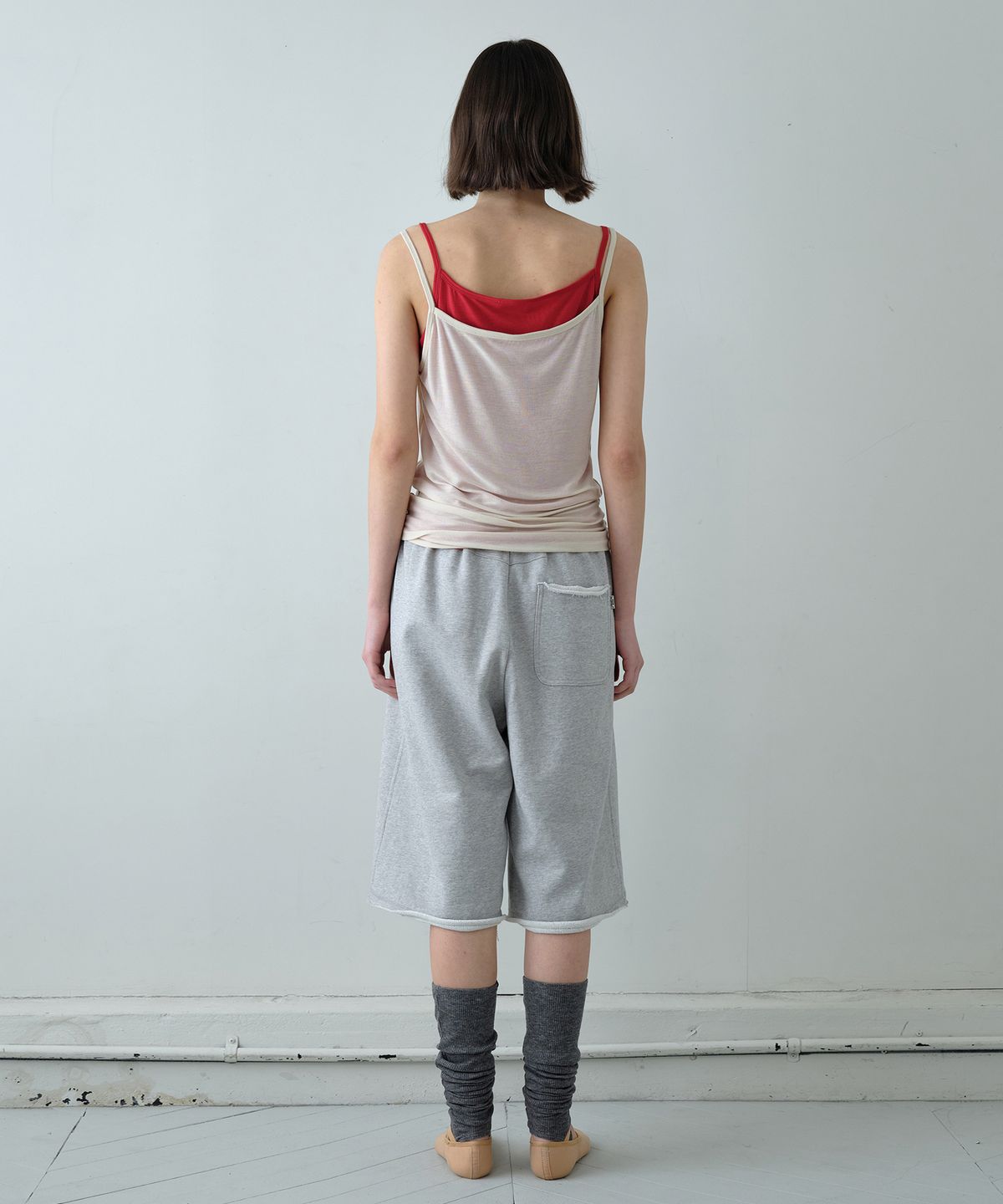 시메트릭 퍼센트(SYMMETRICPERCENT) Two-Way Sleeveless / Red