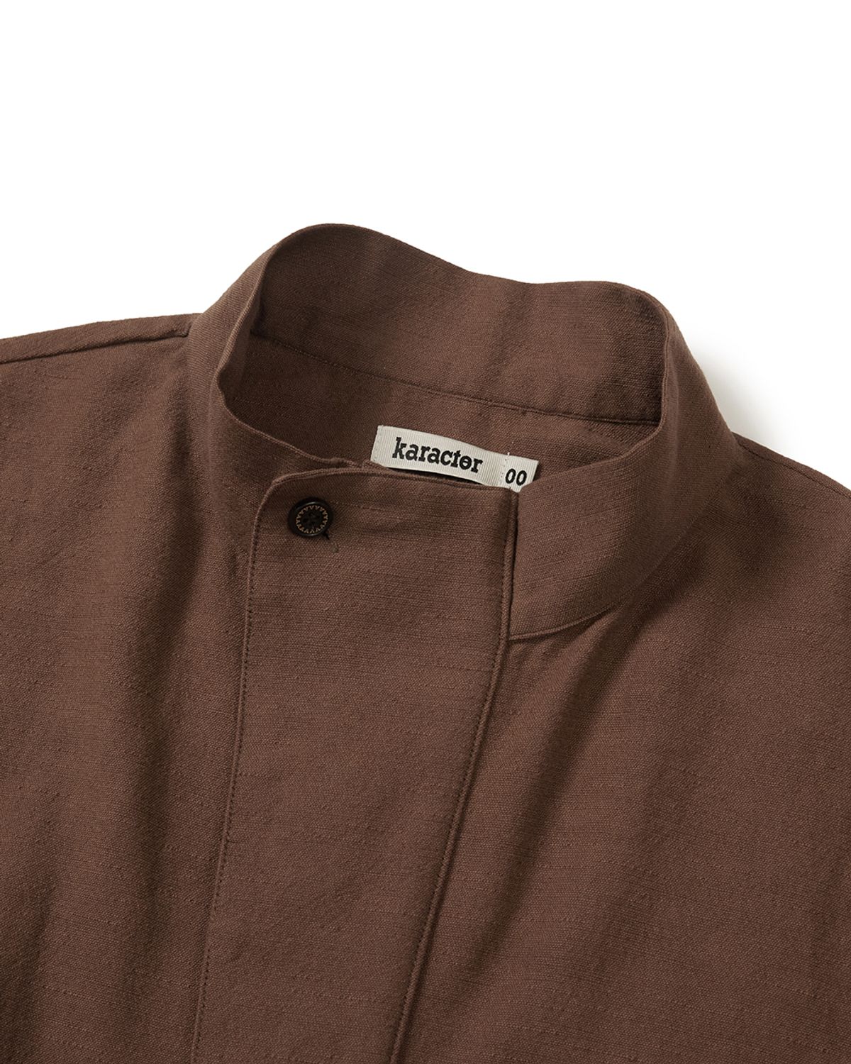 카락터(KARACTOR) Pullover work shirt / Brick