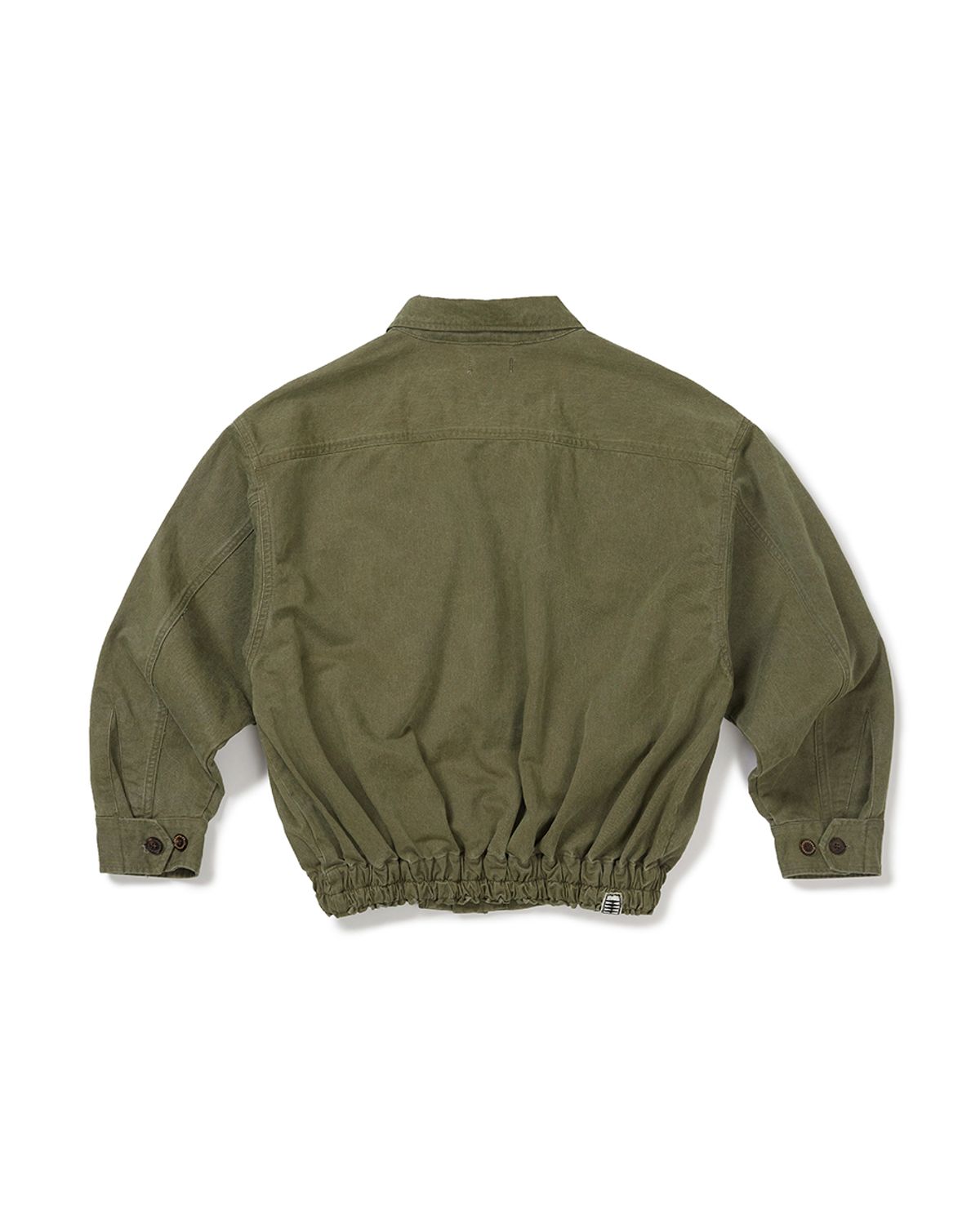 카락터(KARACTOR) Quiet Trucker Jacket / Olive