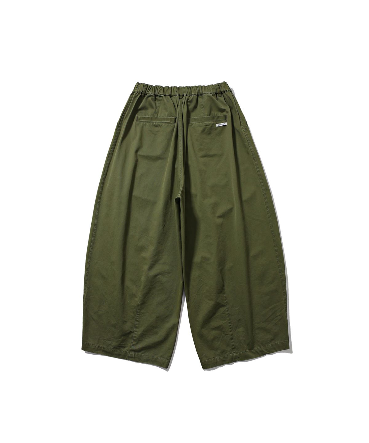 앵글런(ANGLAN) Washed Balloon Pants - Khaki