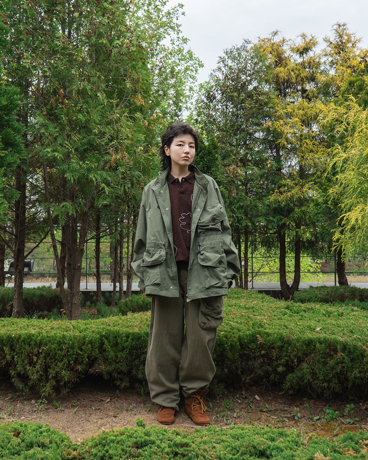 카락터(KARACTOR) Rover field jacket / Moss green