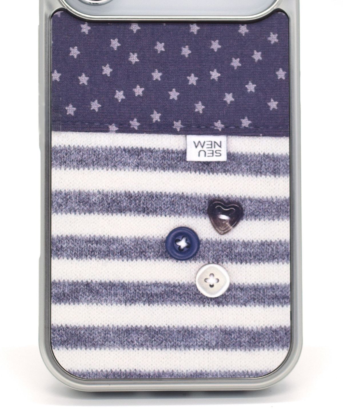 세컨드유니크네임(SECOND UNIQUE NAME) SUN CASE GRAPHIC BUTTON IVORY