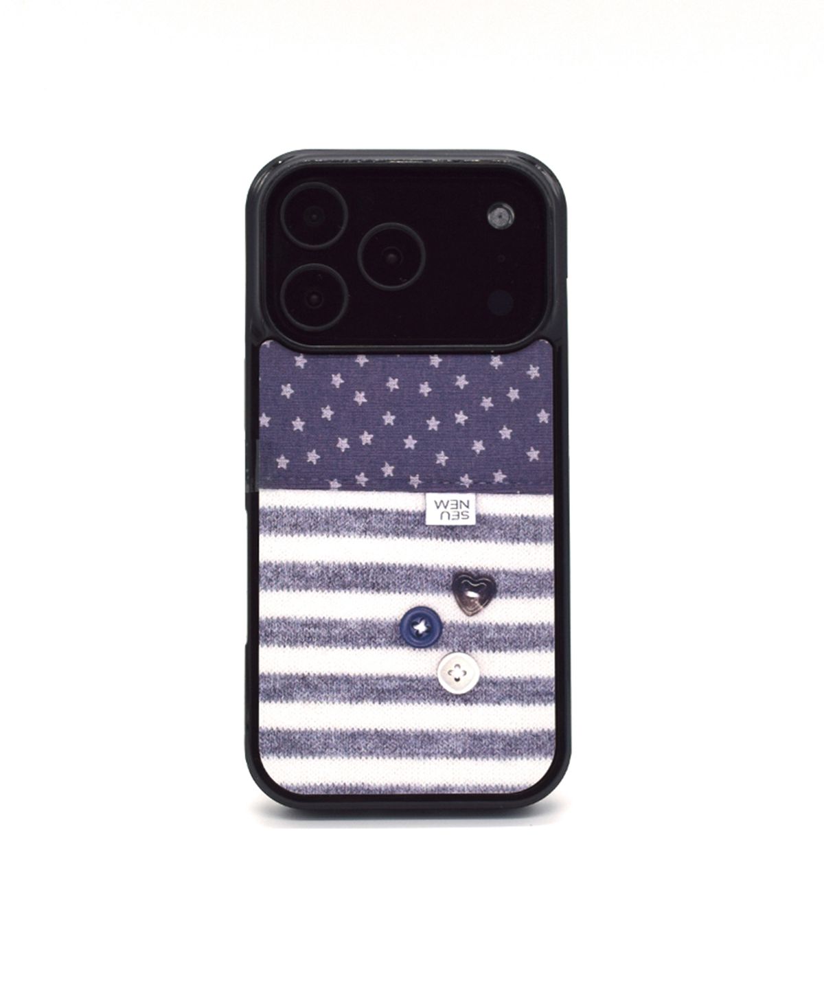 세컨드유니크네임(SECOND UNIQUE NAME) SUN CASE GRAPHIC BUTTON IVORY