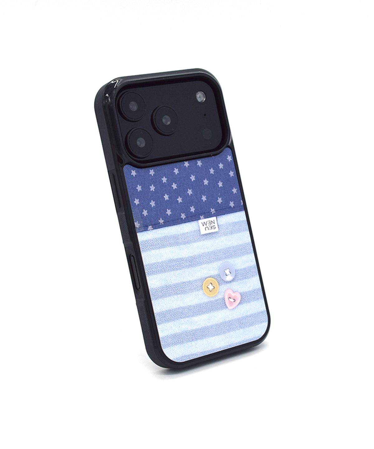 세컨드유니크네임(SECOND UNIQUE NAME) SUN CASE GRAPHIC BUTTON SKY