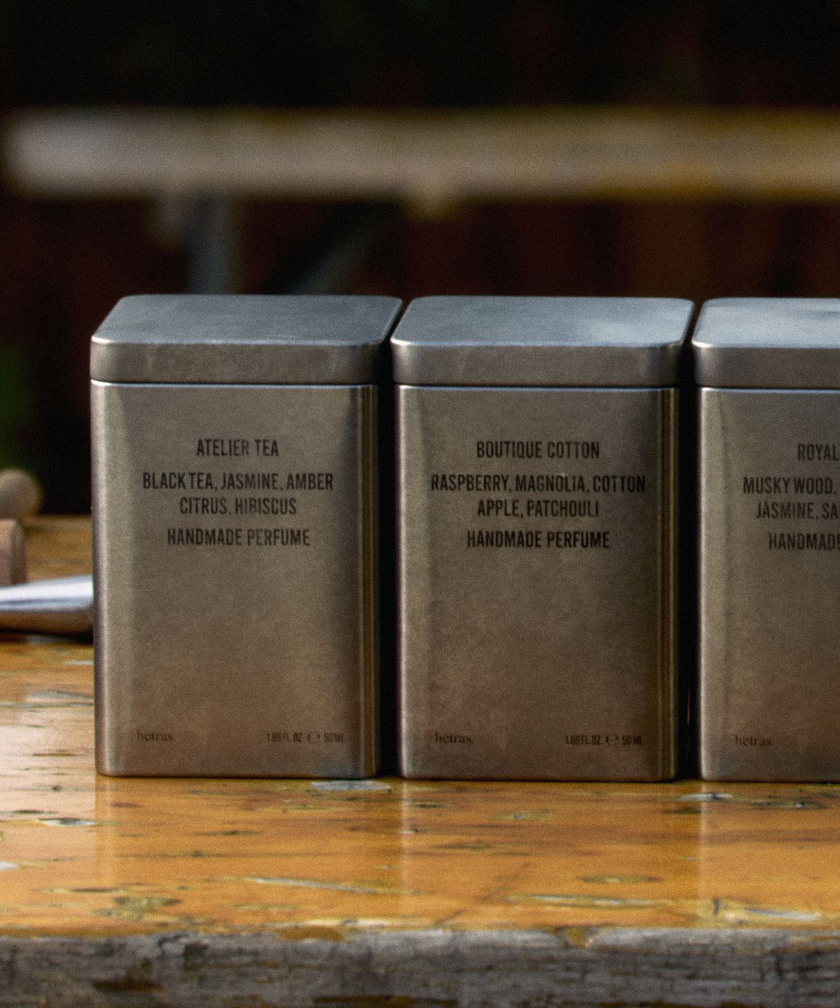 헤트라스 뷰티(HETRAS BEAUTY) [우디 로즈 향수] 핸드메이드 퍼퓸 50ml 로얄우드