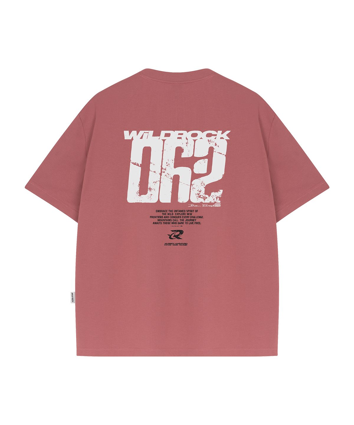 와일드락(WILDROCK) WILD 062 쿨코튼 오버핏 반팔 티셔츠