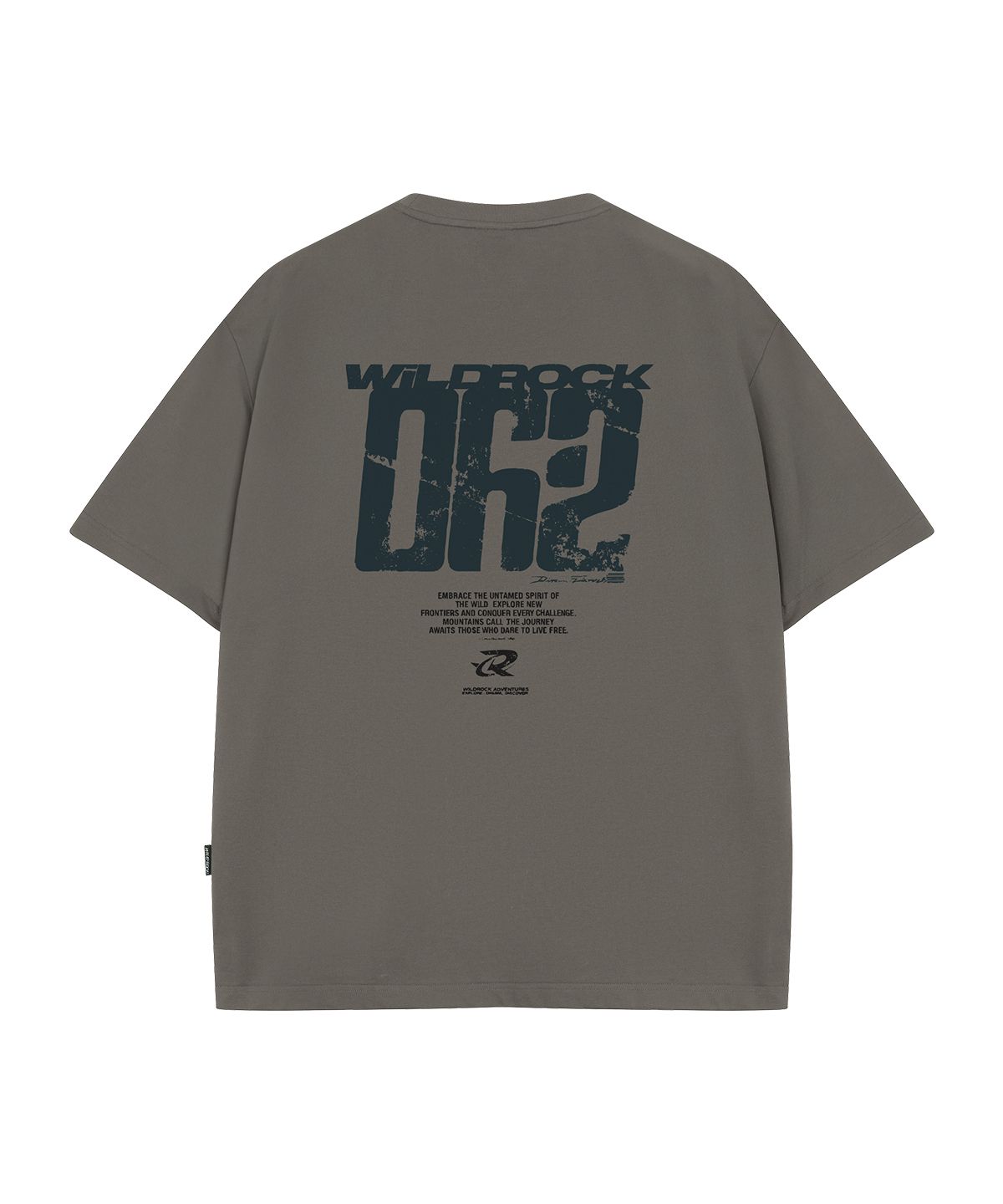 와일드락(WILDROCK) WILD 062 쿨코튼 오버핏 반팔 티셔츠