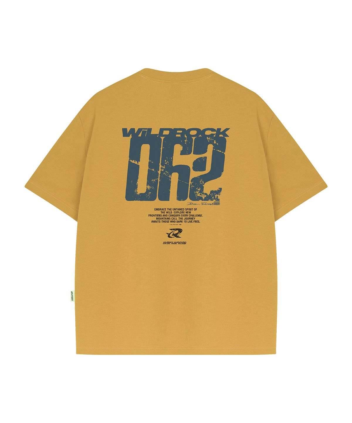 와일드락(WILDROCK) WILD 062 쿨코튼 오버핏 반팔 티셔츠