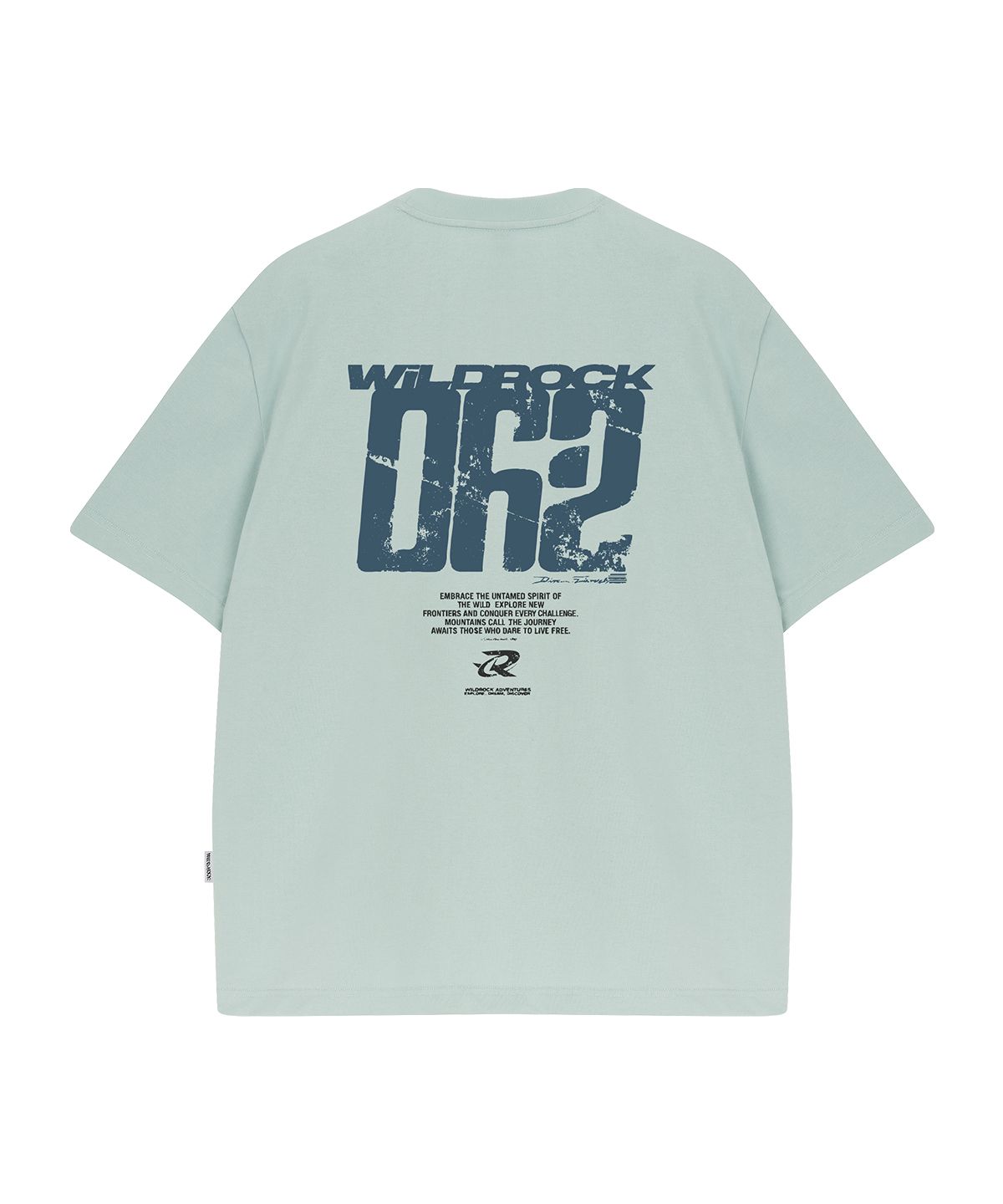 와일드락(WILDROCK) WILD 062 쿨코튼 오버핏 반팔 티셔츠