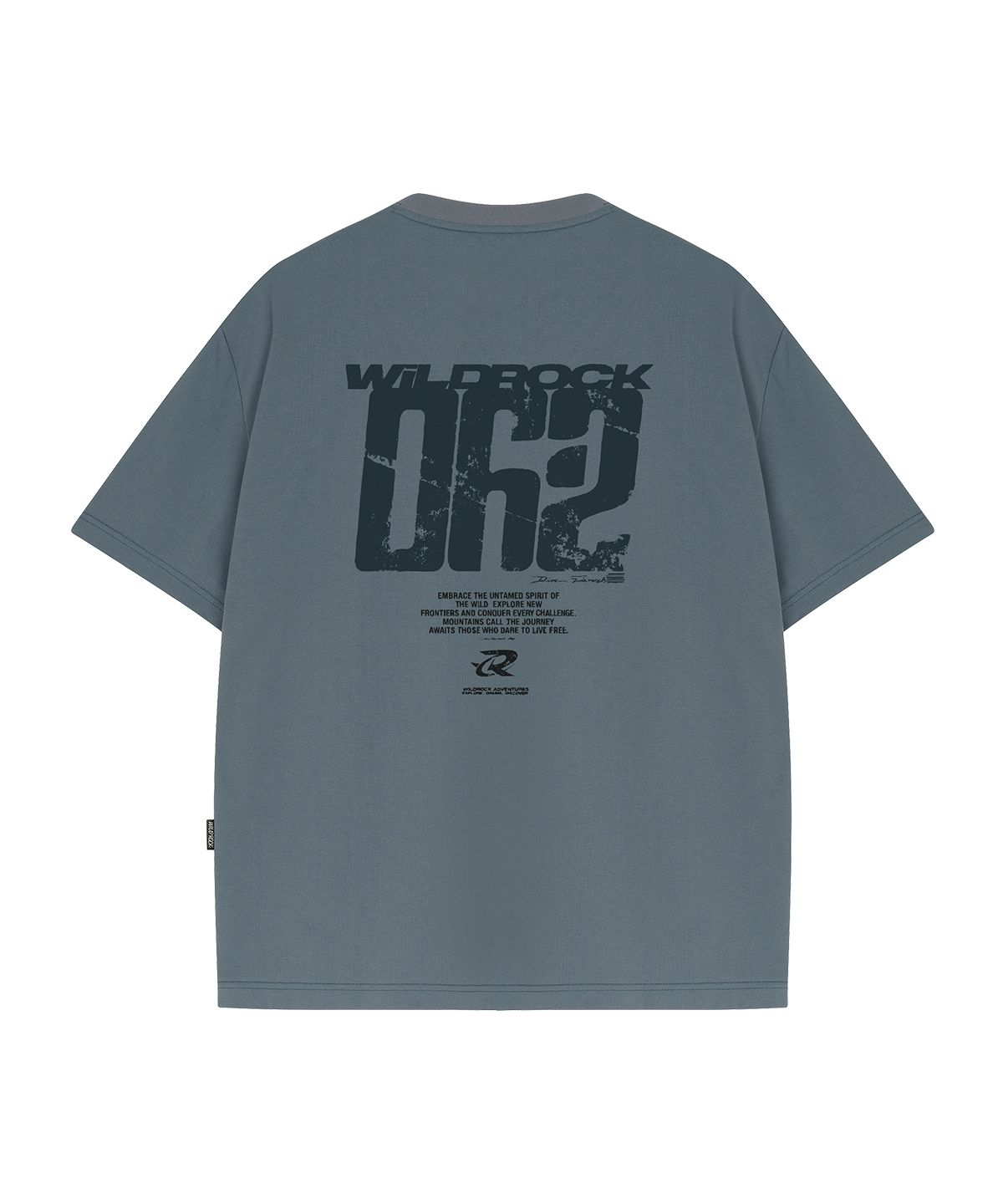 와일드락(WILDROCK) WILD 062 쿨코튼 오버핏 반팔 티셔츠