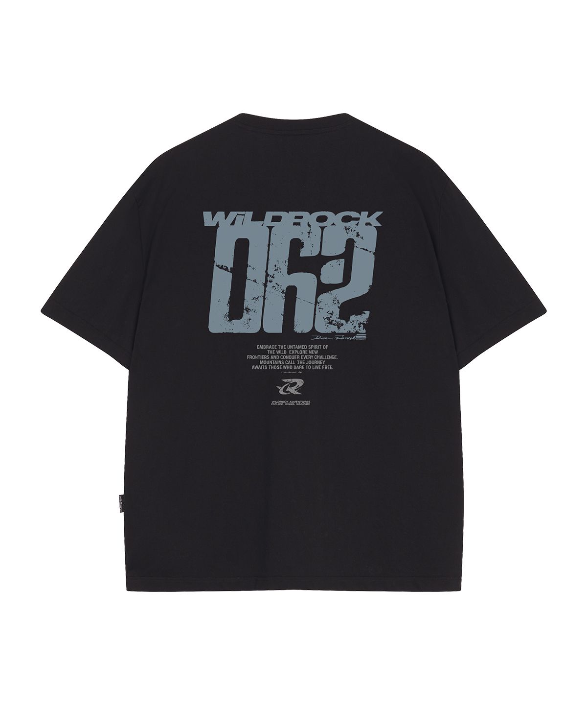 와일드락(WILDROCK) WILD 062 쿨코튼 오버핏 반팔 티셔츠