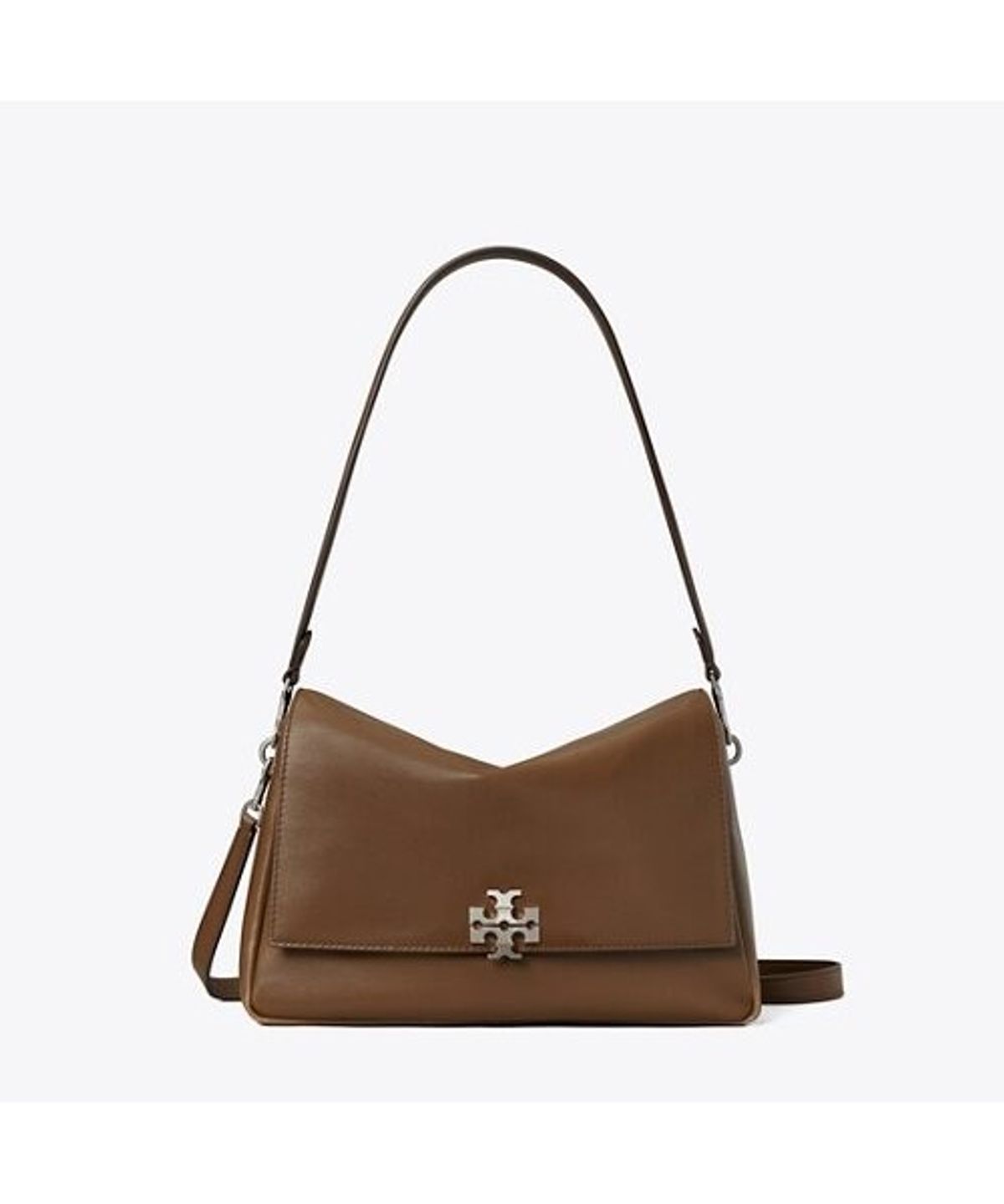 토리버치(TORYBURCH) 찰리 숄더 백 - 몰트 브라운
