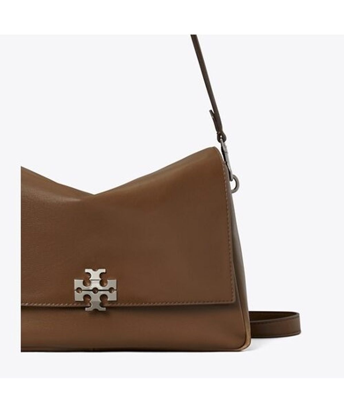 토리버치(TORYBURCH) 찰리 숄더 백 - 몰트 브라운