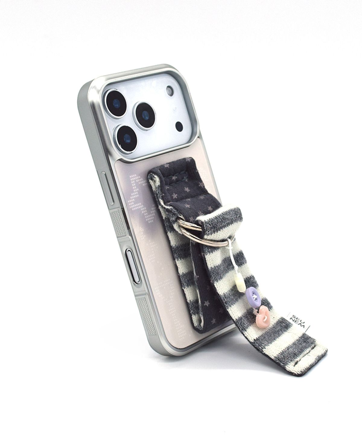 세컨드유니크네임(SECOND UNIQUE NAME) SUN CASE BUTTON BELT IVORY