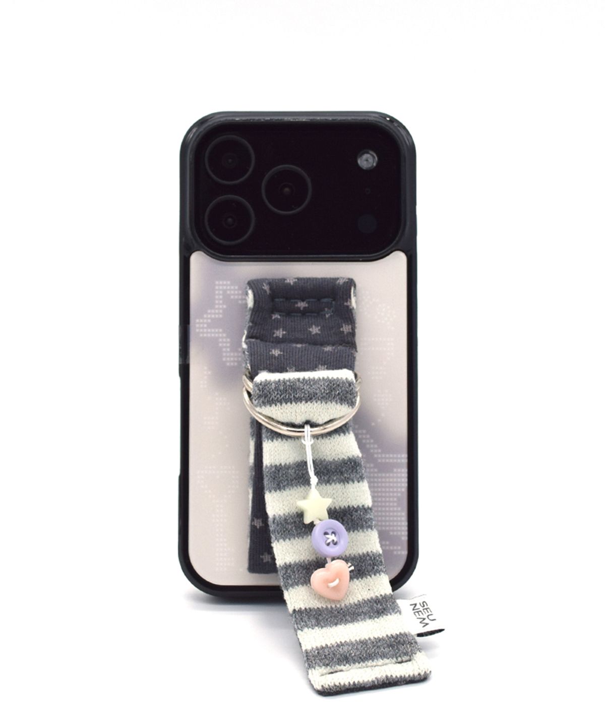 세컨드유니크네임(SECOND UNIQUE NAME) SUN CASE BUTTON BELT IVORY