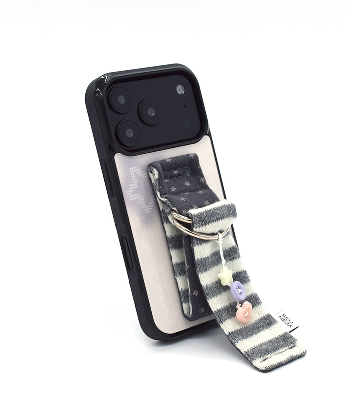 세컨드유니크네임(SECOND UNIQUE NAME) SUN CASE BUTTON BELT IVORY