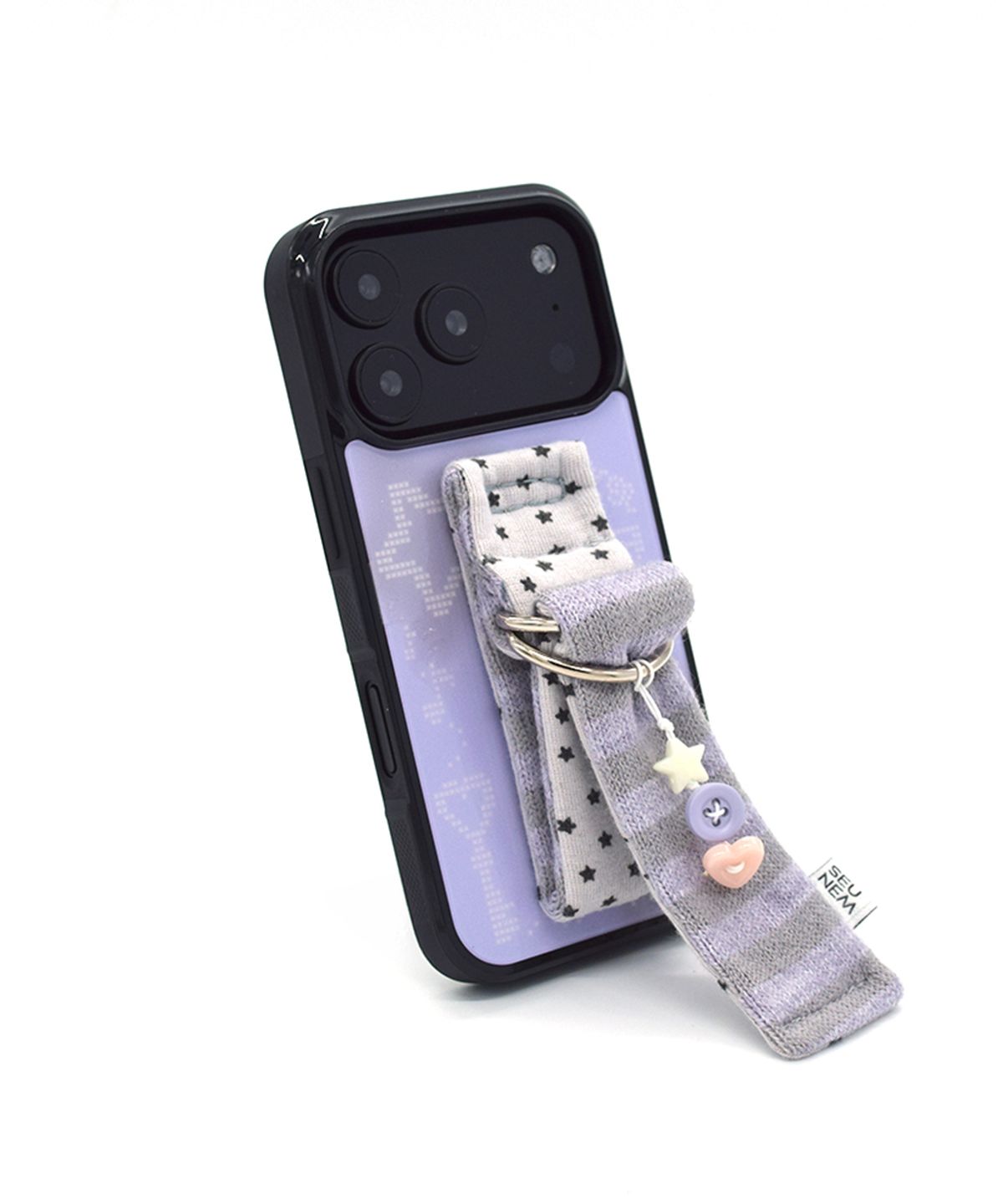 세컨드유니크네임(SECOND UNIQUE NAME) SUN CASE BUTTON BELT PURPLE