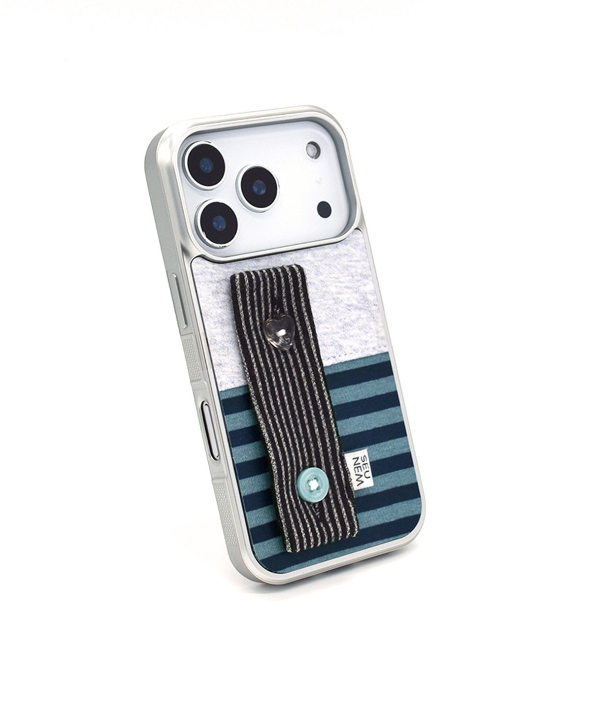 세컨드유니크네임(SECOND UNIQUE NAME) SUN CASE BUTTON PATCH BLACK