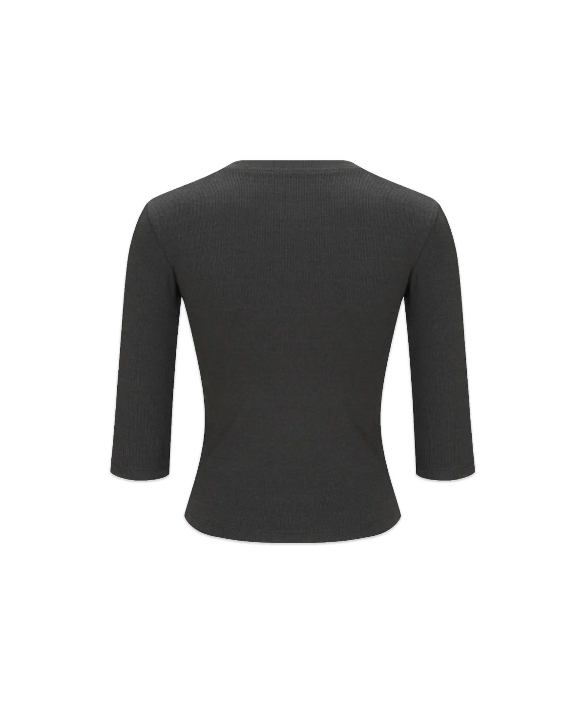 어비험즈(ABEEHUMS) 크루넥 비비 7부 슬리브 ABH365-116 챠콜