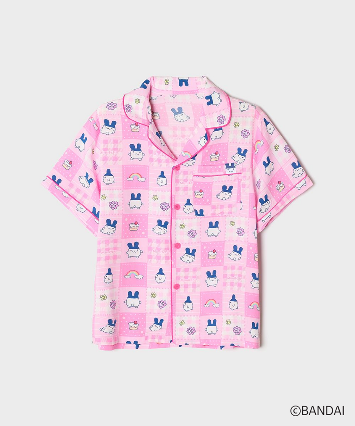 스파오 키즈(SPAO KIDS) [키즈] (다마고치) 반팔 파자마(Pink)_SPPPG37KU2