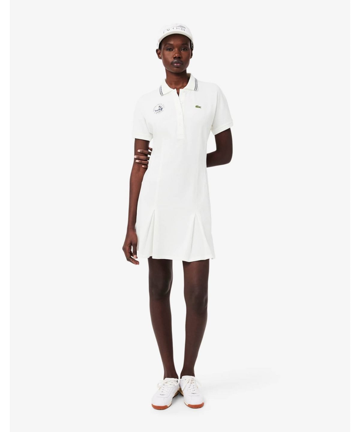 라코스테(LACOSTE) 여성 Miami Open 반팔 피케 원피스 EF0437-56G 70V