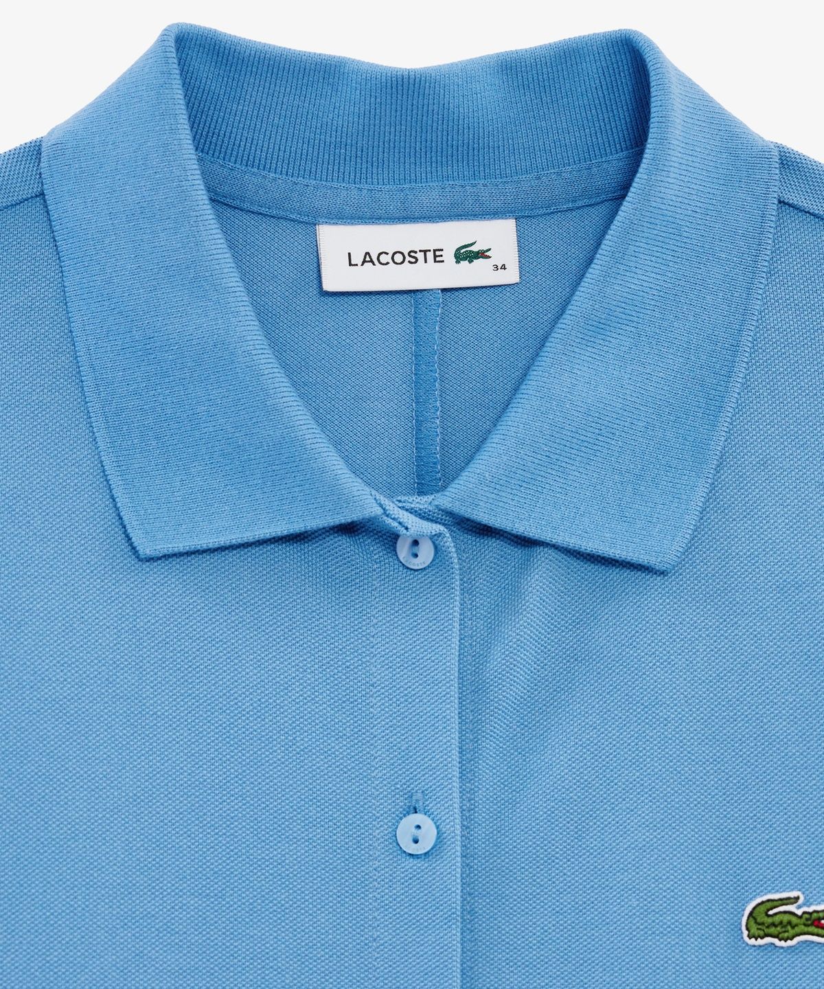 라코스테(LACOSTE) 여성 핏앤플레어 반팔 피케 드레스 EF211E-56G 776