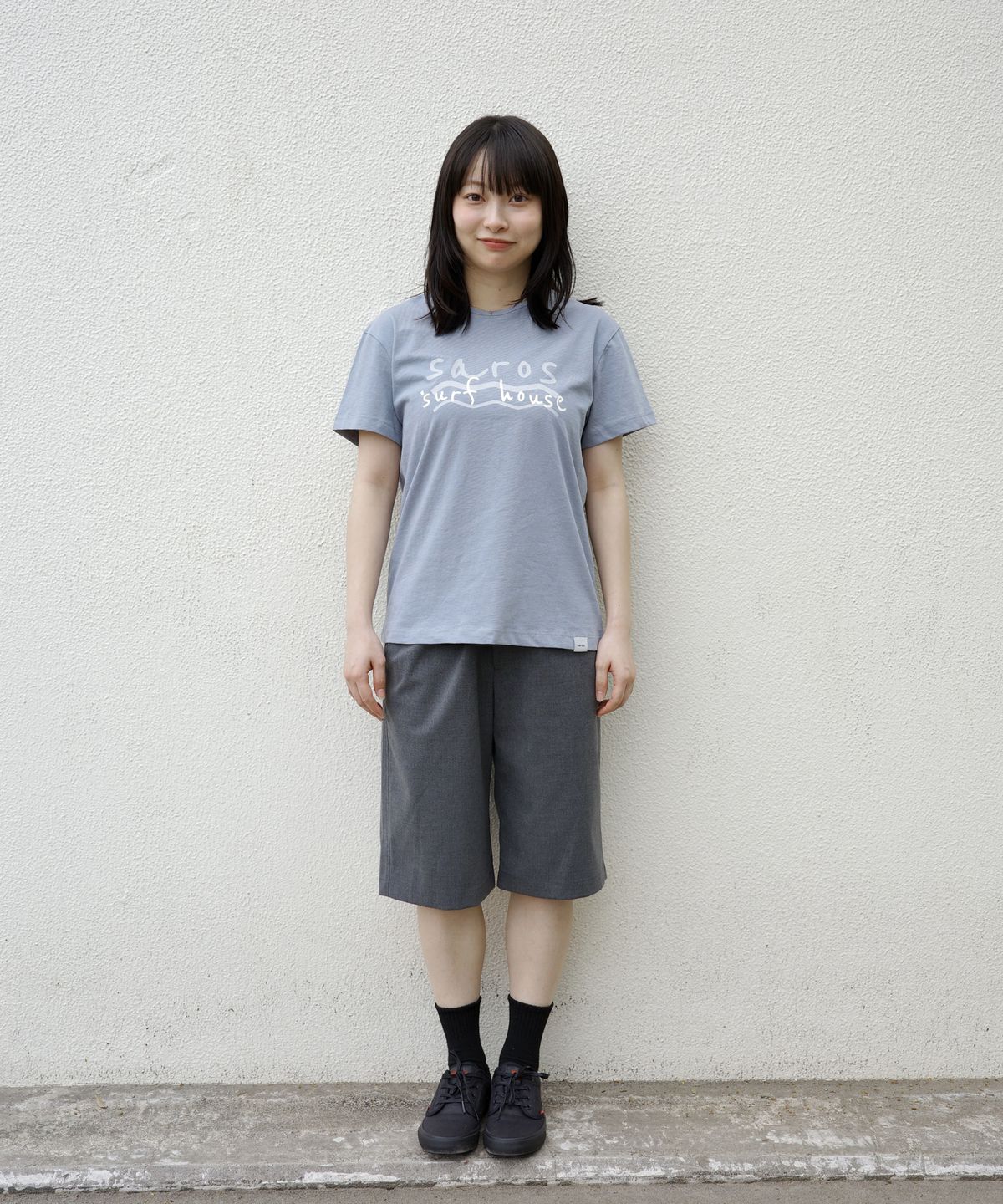 사로스(saros) Saros Stripe Pocket Half Pants - Charcoal(1)