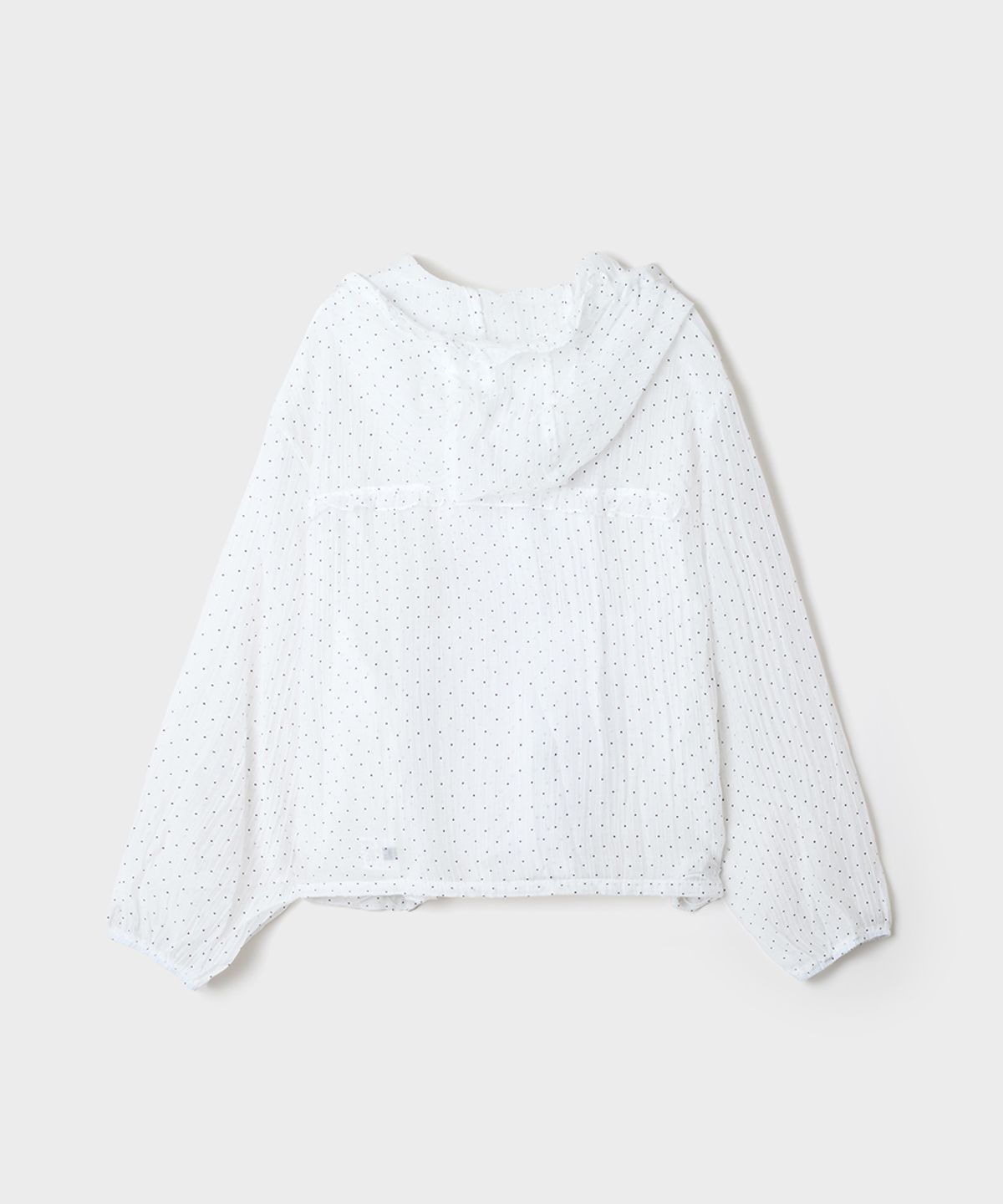 스파오(SPAO) 도트 후드 윈드브레이커 (SPJJG24G91 RE)_SPJJG37G90