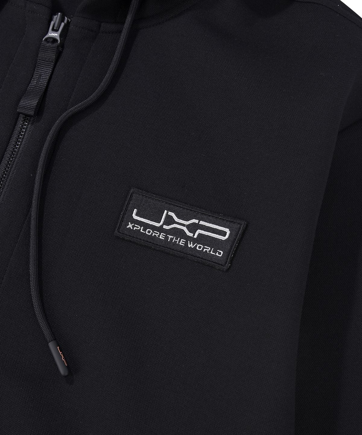 제이엑스피(JXP) Technical Woven Hoodie Zip-Up (JR1TZU071BK)