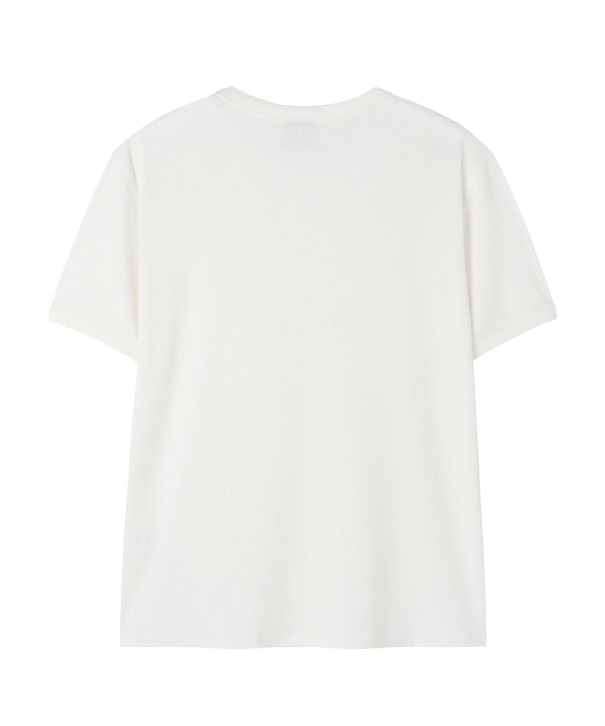 오픈야드(오와이)(OPENYARD(OY)) METAL LOGO RIP TEE - WHITE