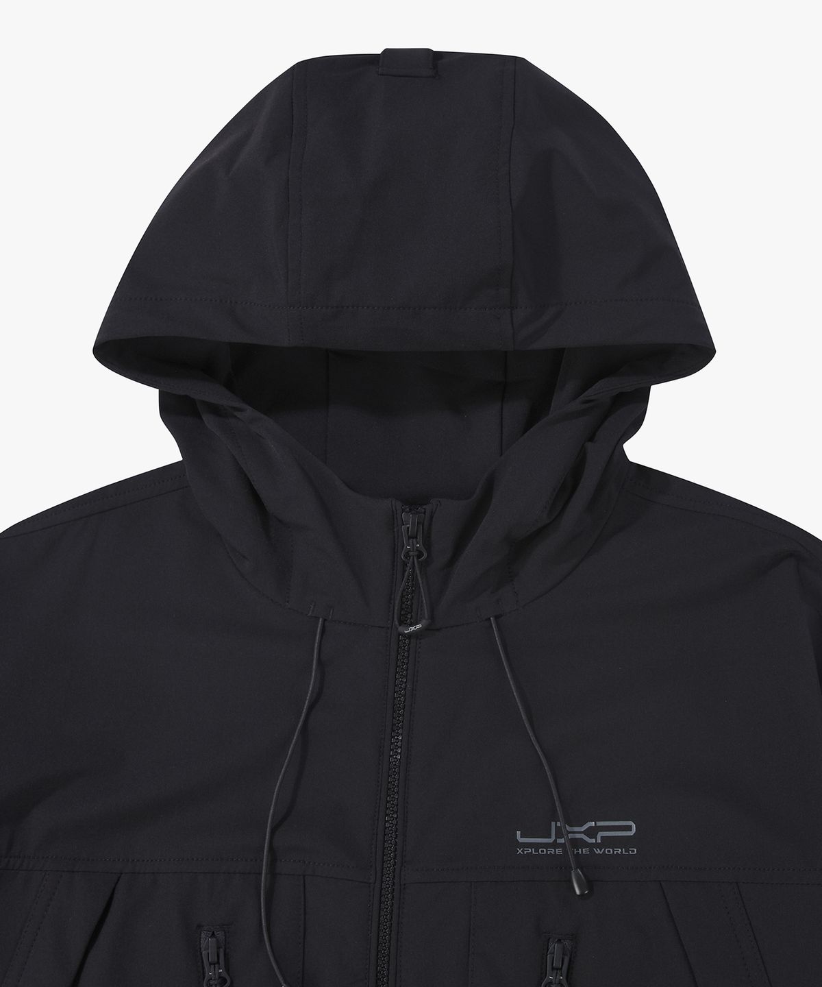 제이엑스피(JXP) Chest Pocket Windbreaker Jacket (JR1JPU273BK)