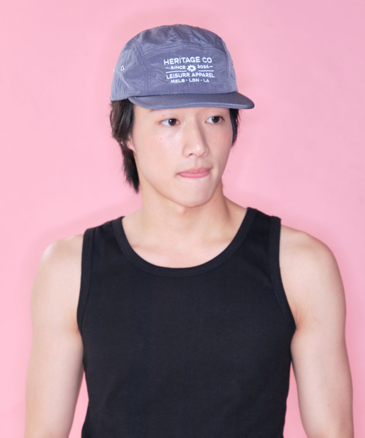 노이아고(NOIAGO) [최소윤X노이아고] NOI1872 헤리티지 라이트 캠프캡 (3color)