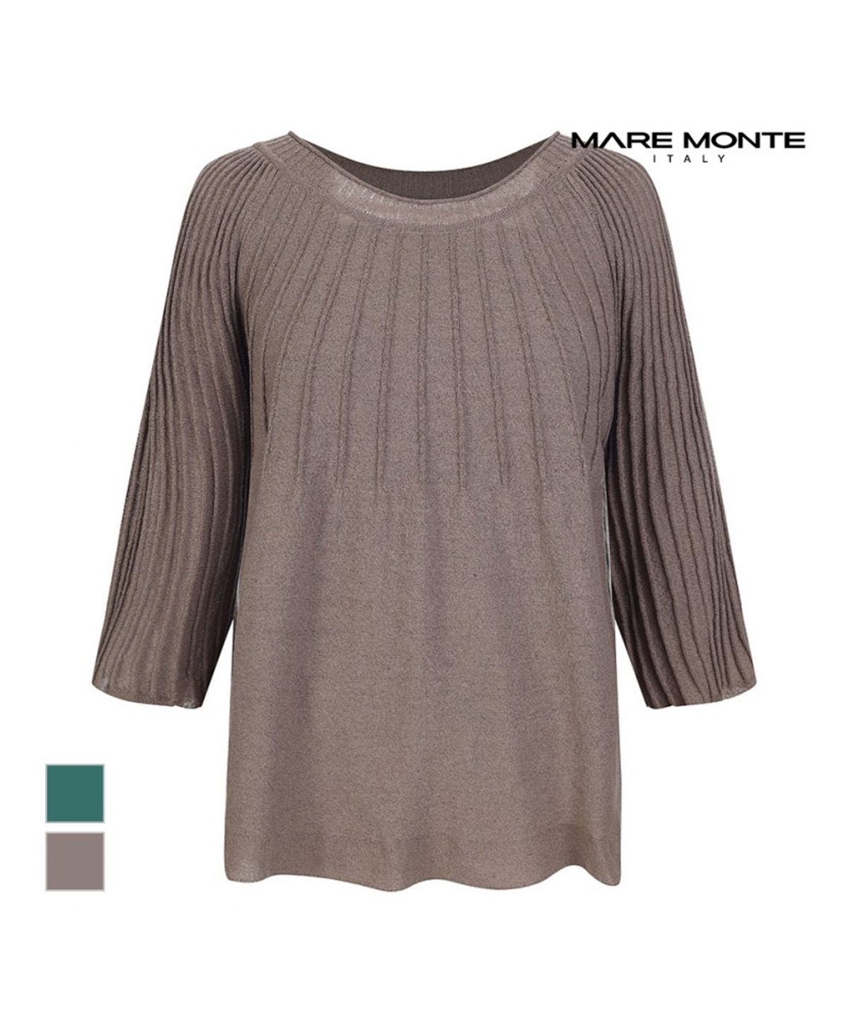 마레몬떼(MAREMONTE) 라인 짜임포인트 니트_M225MKT23P0