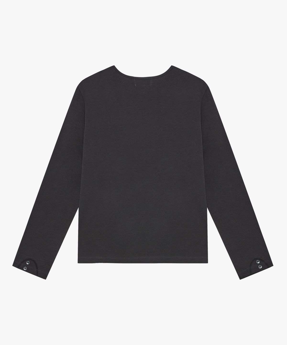 사로스(saros) Saros Button Sleeve - Charcoal(1)