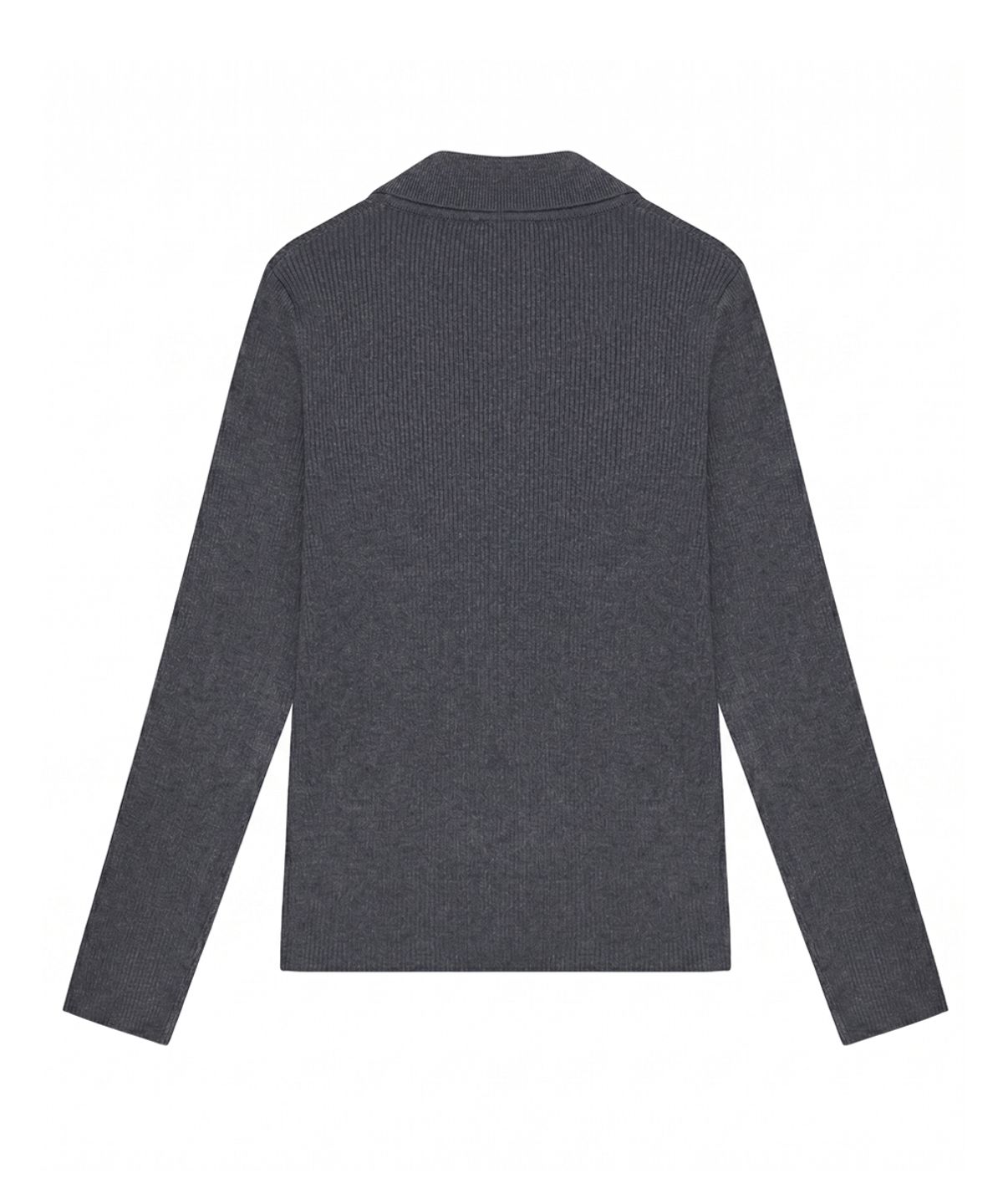 누프에블루(NEUFETBLEU) NEB snap knit (chacoal)