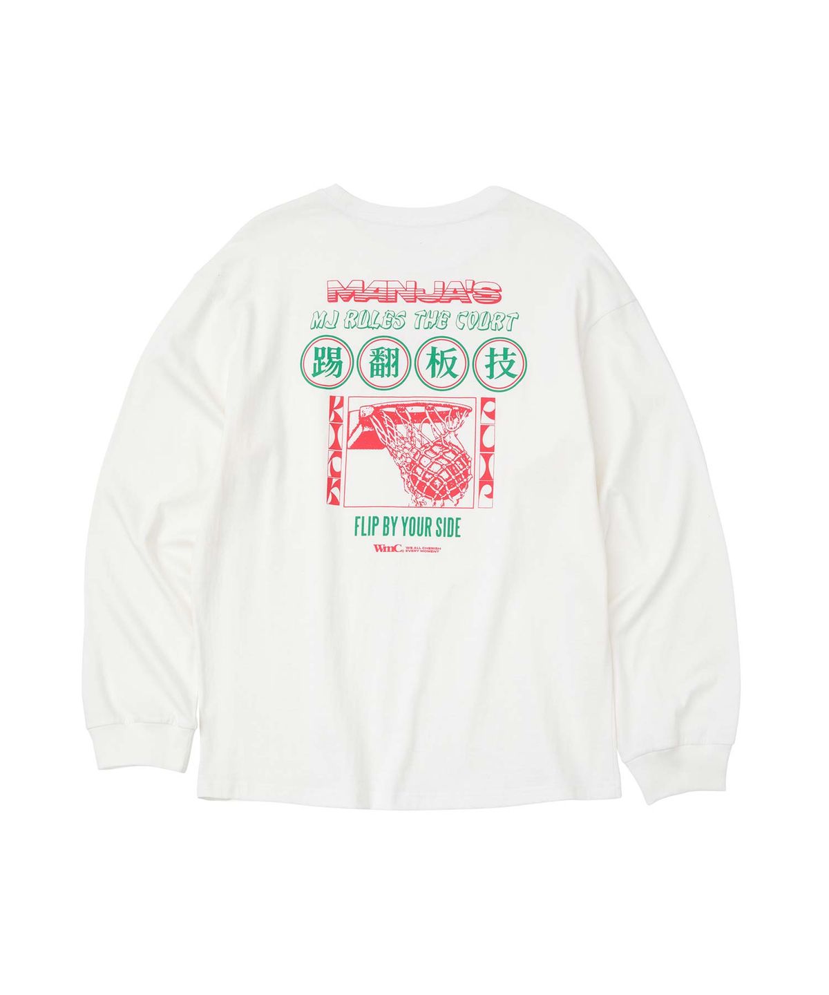 더블유엠씨(WMC) BASKET 롱슬리브_WHITE