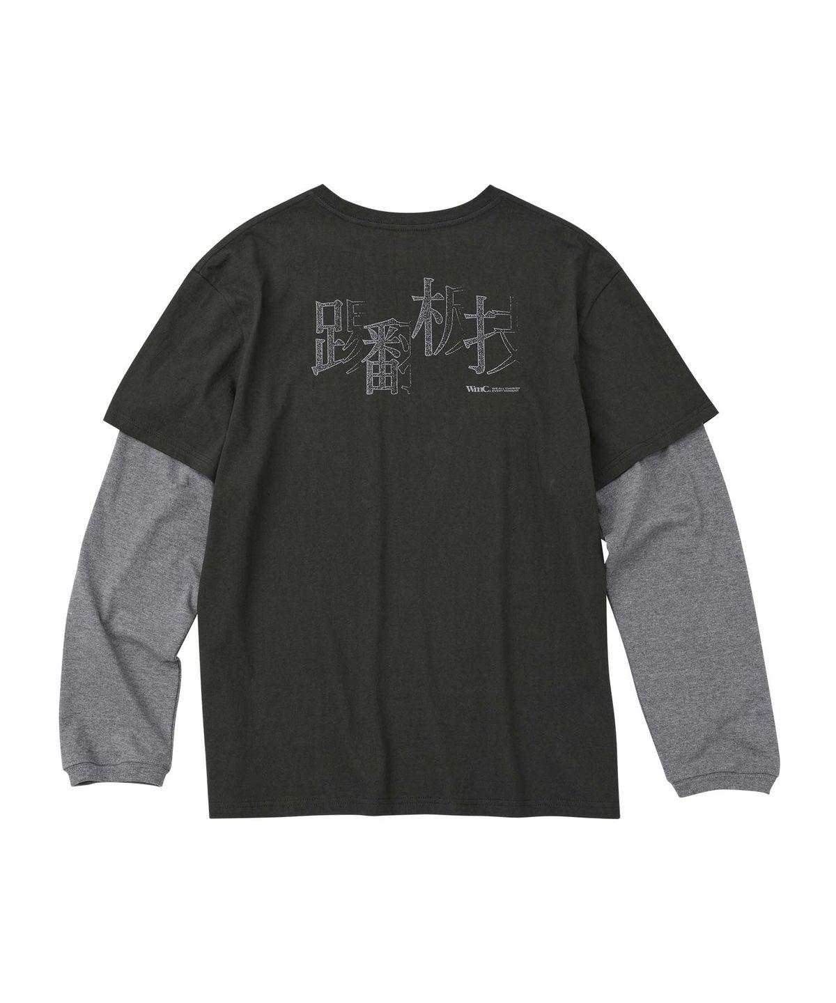 더블유엠씨(WMC) EYE 롱슬리브_CHARCOAL GREY