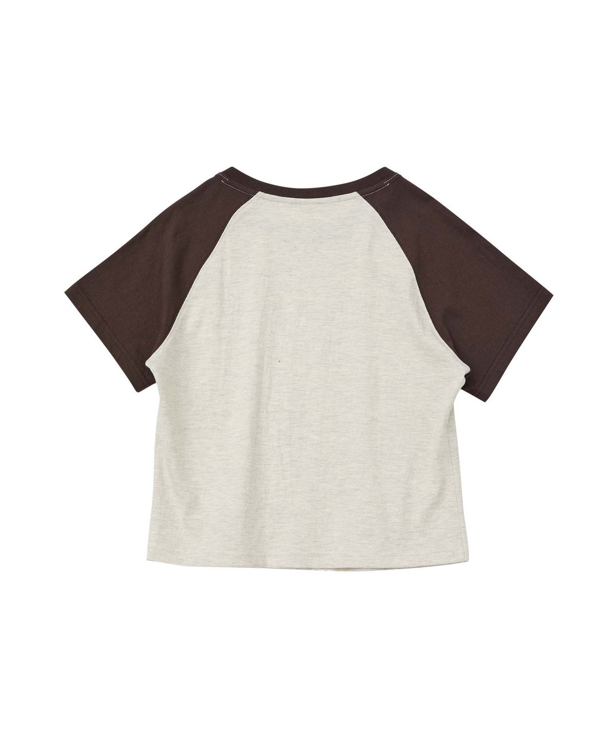 더블유엠씨(WMC) RAGLAN 티셔츠_BROWN