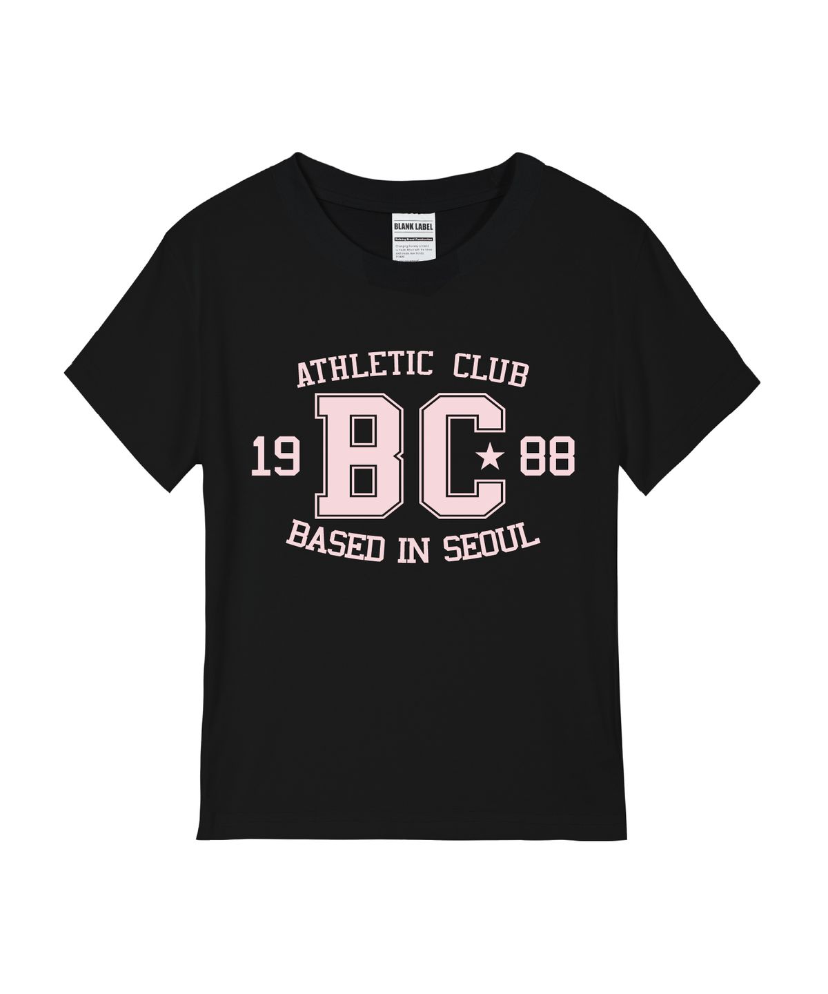 본챔스(BORN CHAMPS) [4 COLORS] BC ATHLETIC CLUB 여성 스탠다드 반팔티셔츠