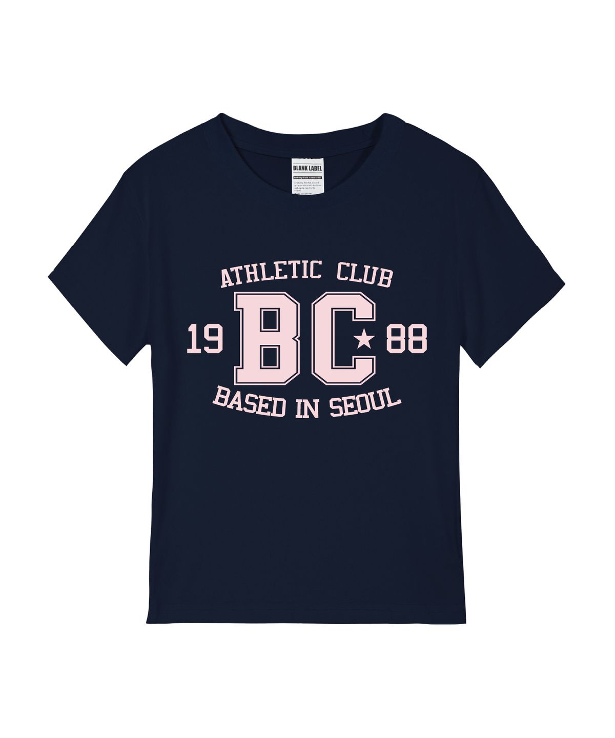 본챔스(BORN CHAMPS) [4 COLORS] BC ATHLETIC CLUB 여성 스탠다드 반팔티셔츠