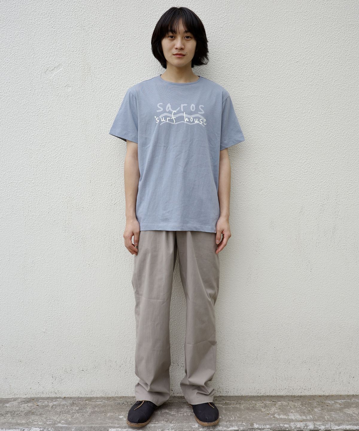 사로스(saros) Saros surf house T-shirt - Blue(2)