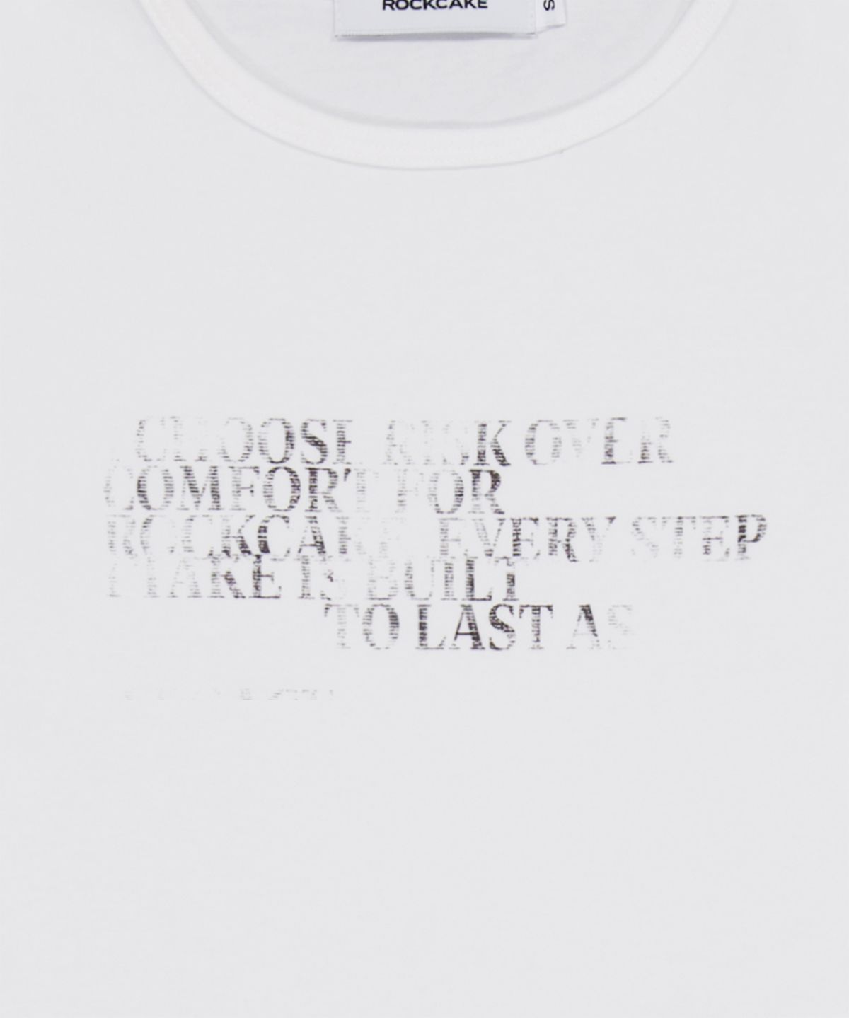 락케이크(ROCKCAKE) Legacy Crop Top - White