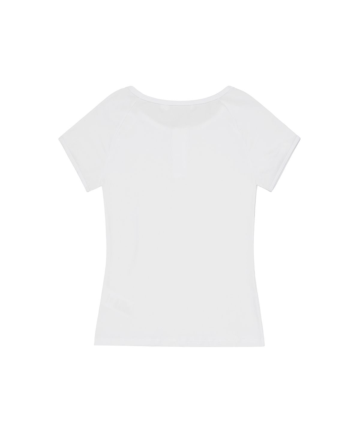락케이크(ROCKCAKE) Raglan Henly Neck Top - White