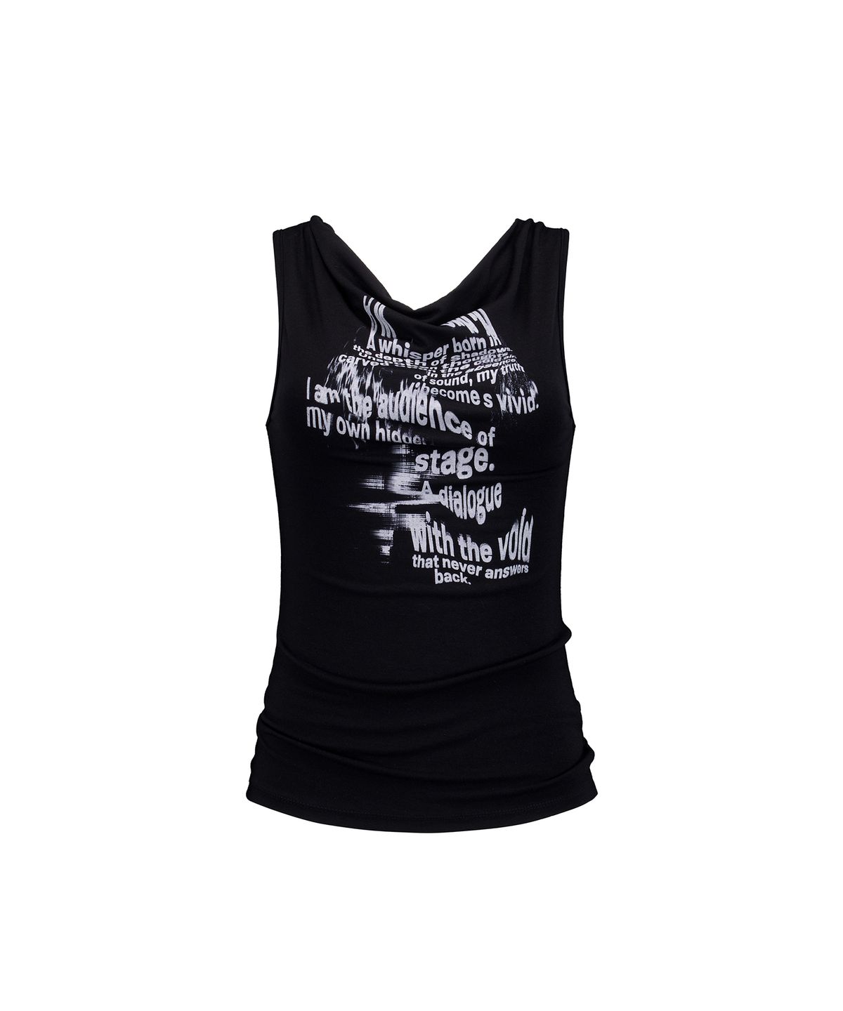 락케이크(ROCKCAKE) Shadow Shirring Off Shoulder Top - Black