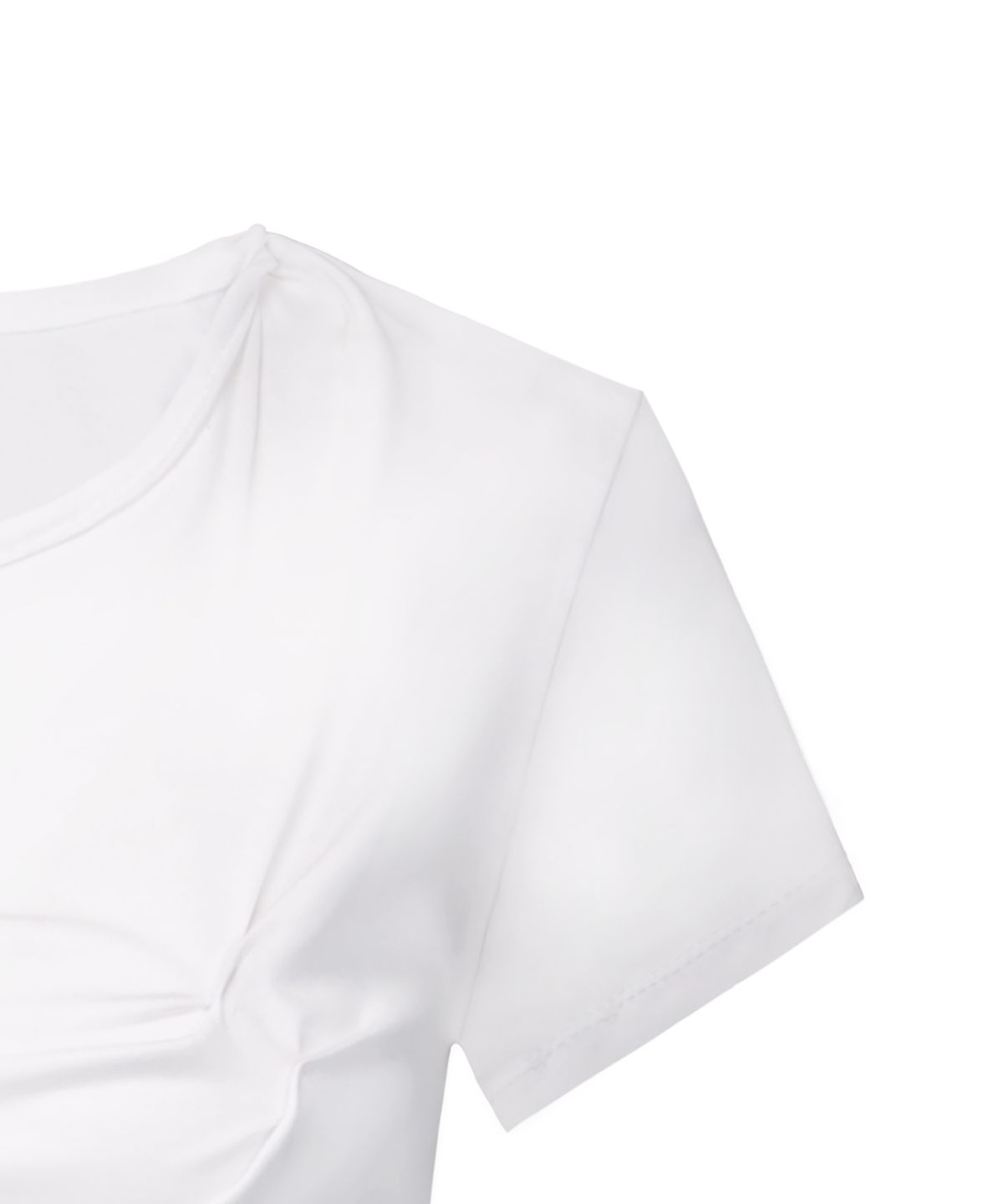 락케이크(ROCKCAKE) Pinched Top - White